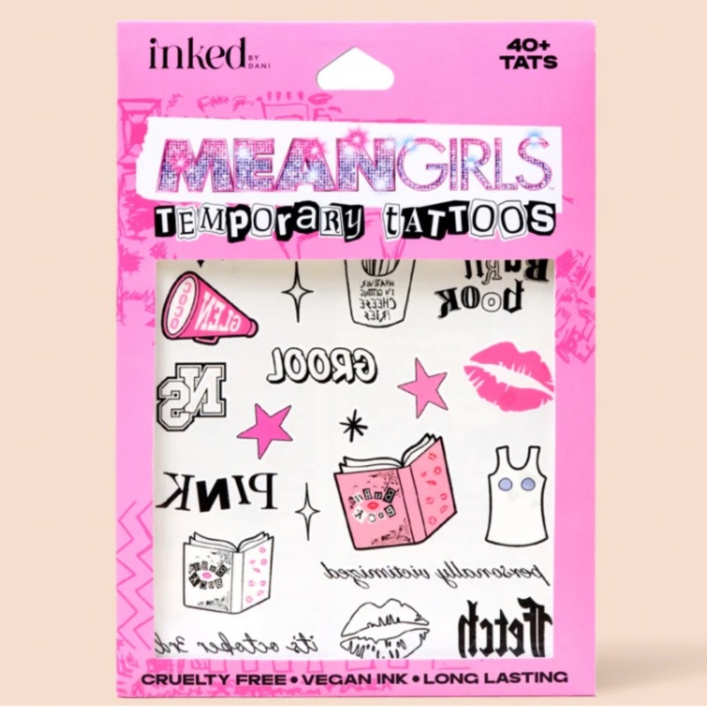 “Mean Girls” Temporary Tattoos